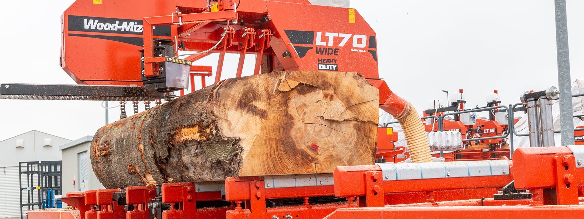 Focus on Productivity - LT70 HD and EG300 in a Sawmilling Line